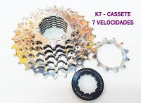 K7 Cassete 7 Velocidades (12 - 28D) Tri Diamond - Index - Níquel - Tri Diamond