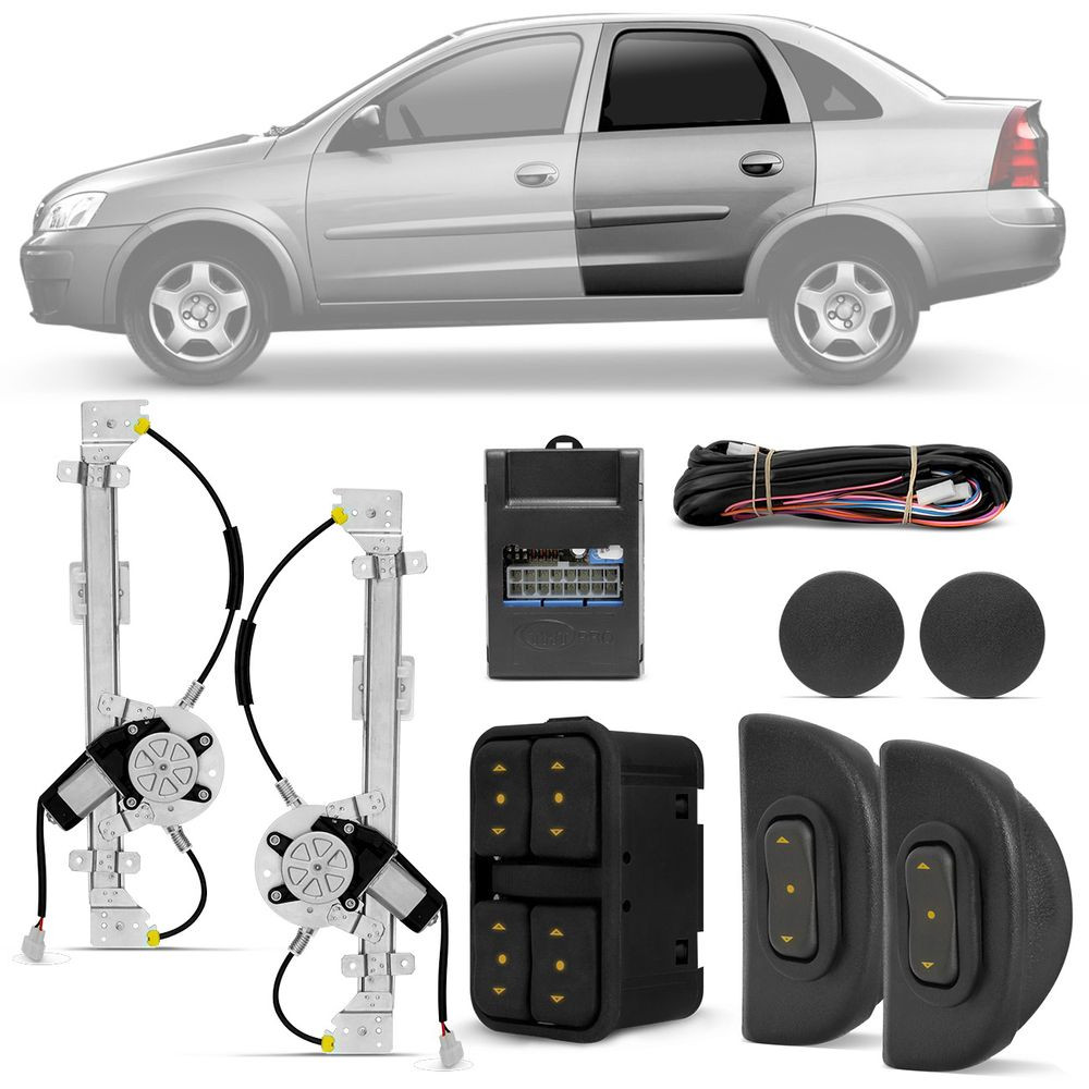 Vidro Elétrico dianteiro ou traseiro kit -  Volkswagen Suran