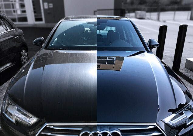 Vitrificação da Pintura -  Audi Q8