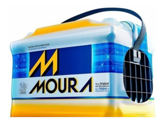 Bateria Moura M75lx 75ah 24 meses de garantia /Santa Fé / Captiva / Hyundai Azera / jeep renegade sem / starstop