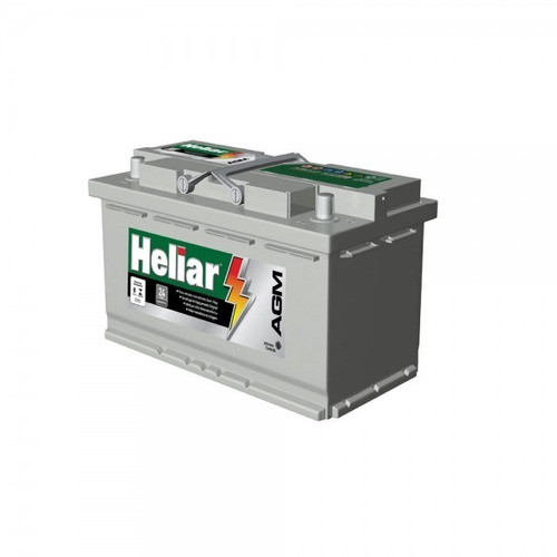 Bateria Heliar AG60HD 60AH AGM para carros com sistema Start-Stop