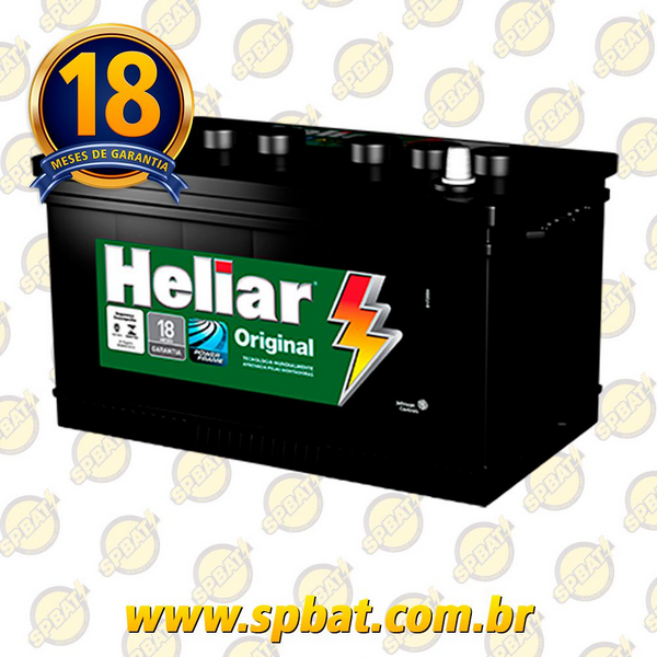 Bateria Heliar Hg75ld/le 75ah Hyundai: Tucson, Santa Fé, Vera Cruz, Azera