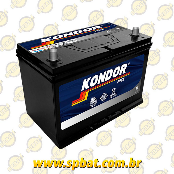 Bateria Kondor 30brt / recomendado modelo f30age 105ah Toyota Bandeirantes