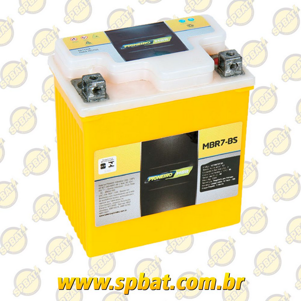 Bateria Pioneiro Mbr7-bs Ref. Yuasa Ytx7l-bs