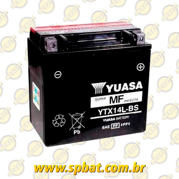 Bateria Yuasa Ytx14l-BS 12ah