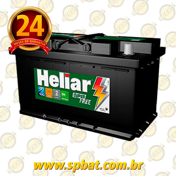 Bateria Heliar Super Free Hf75pd 75ah