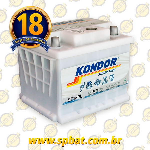 Bateria Kondor Super Free Sf18pl 48ah