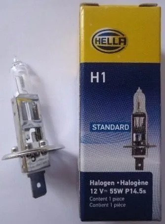 Lâmpada H1 12v (55w) - Original Hella