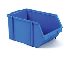 Caixa Plastica Gaveta Média Nº 5 Azul Empilhável (9un)