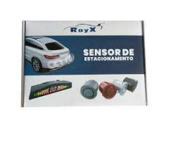 Sensor De Estacionamento Preto Fosco 4 Pontos 18,5mm Rayx