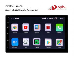 Central Multimidia Universal Android Alplay AP2007-WIFI - 7 polegadas