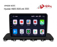 Central Multimidia Hyundai HB20 2020 até 2021 Android Alplay AP4009-WIFI - 9 polegadas