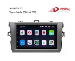 Central Multimidia Toyota Corolla 2008 até 2013 Android Alplay AP2007-WIFI - 7 polegadas