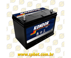 Bateria Kondor 30brt / recomendado modelo f30age 105ah Toyota Bandeirantes
