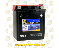 Bateria Moura Ma6-d Ref. Yuasa Ytx7l-bs