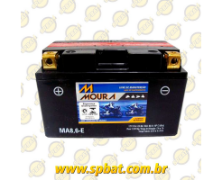 Bateria Moura Ma8,6-e Ref. Yuasa Ytx9-bs
