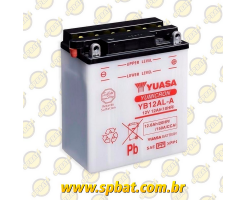 Bateria Yuasa Yb12al-a P/ Motos Xt 600 Z Tenere