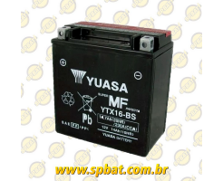 Bateria Yuasa Ytx16-bs Tiger 800, Boulevard 1500