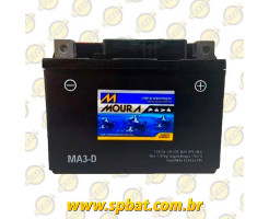 Bateria Moura Ma30-d Ref. Yuasa Ytx30l-bs