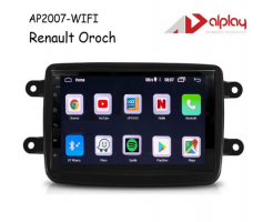 Central Multimidia Renault Oroch Android Alplay AP2007-WIFI - 7 polegadas