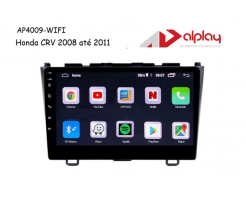 Central Multimidia Honda CRV 2008 até 2011 Android Alplay AP4009-WIFI - 9 polegadas