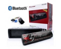 Radio Automotivo Bluetooth Pioneer Mvh-s218bt Usb Mp3 Player